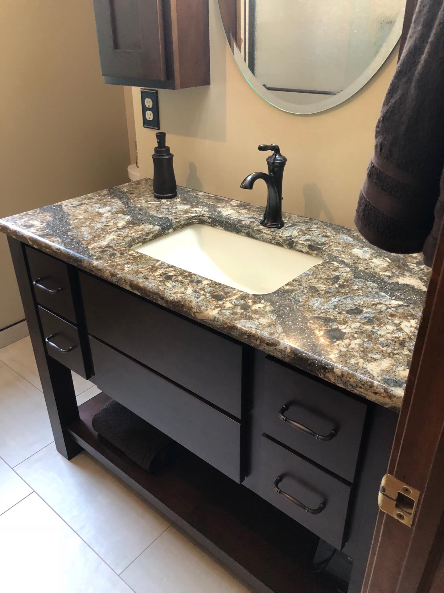 Bathroom Sink and Faucet Remodel