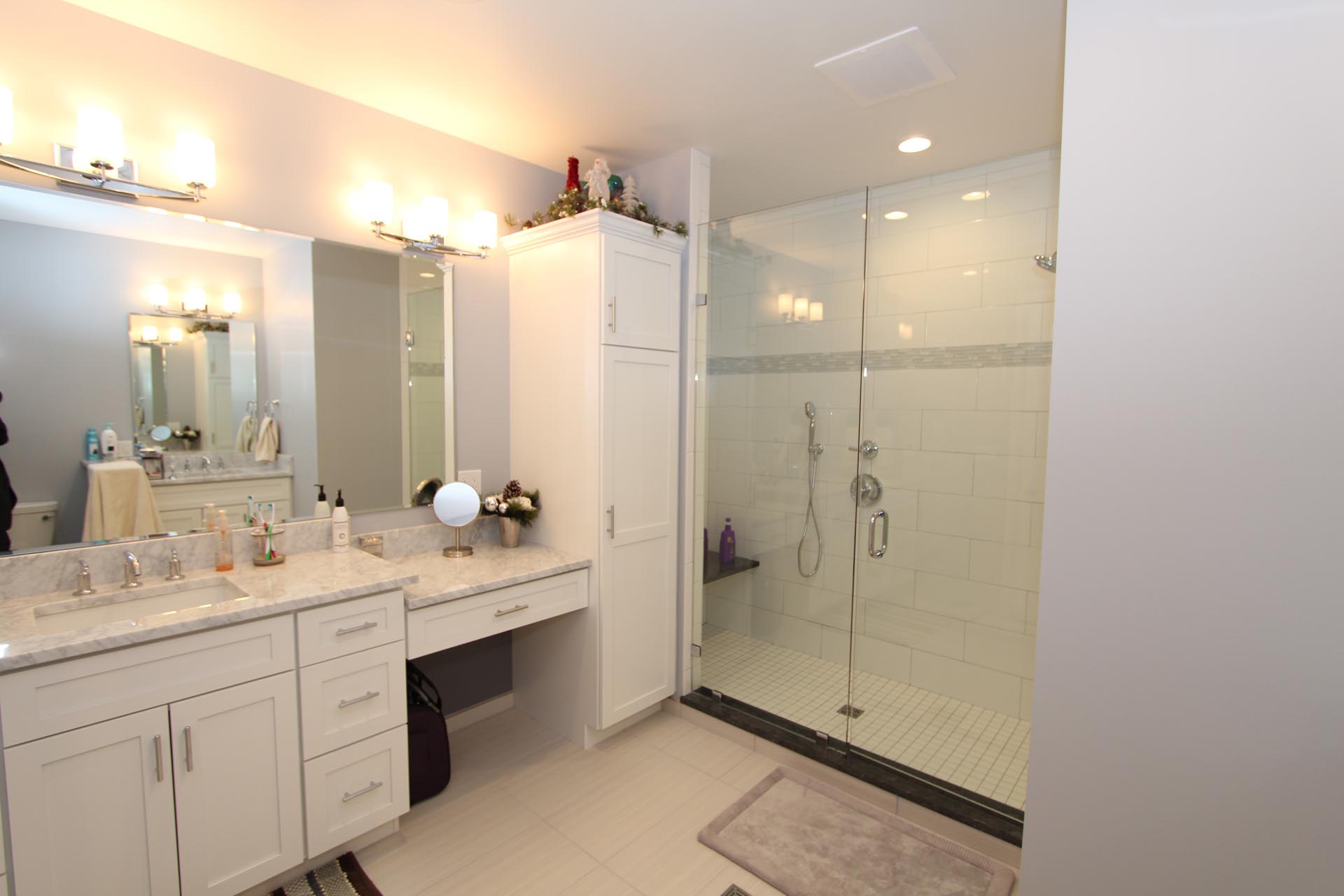 Bathroom Sink and Shower | 9 East Main St | Uptown Bay City