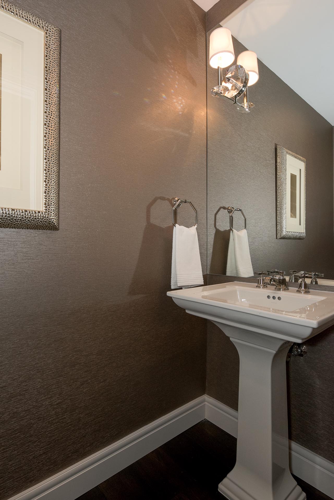 Condo Bathroom Sink Design | H Residence | Midland, MI