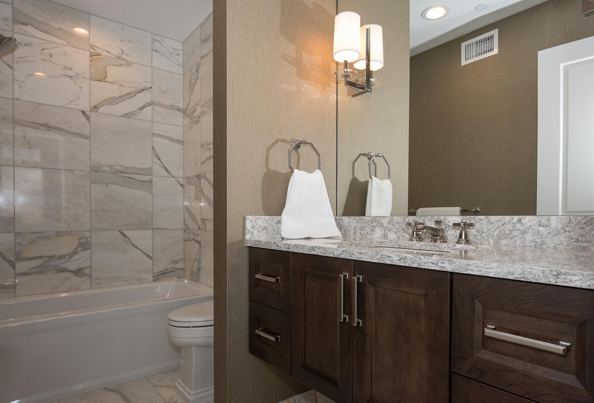 Condo Bathroom Design | H Residence | Midland, MI