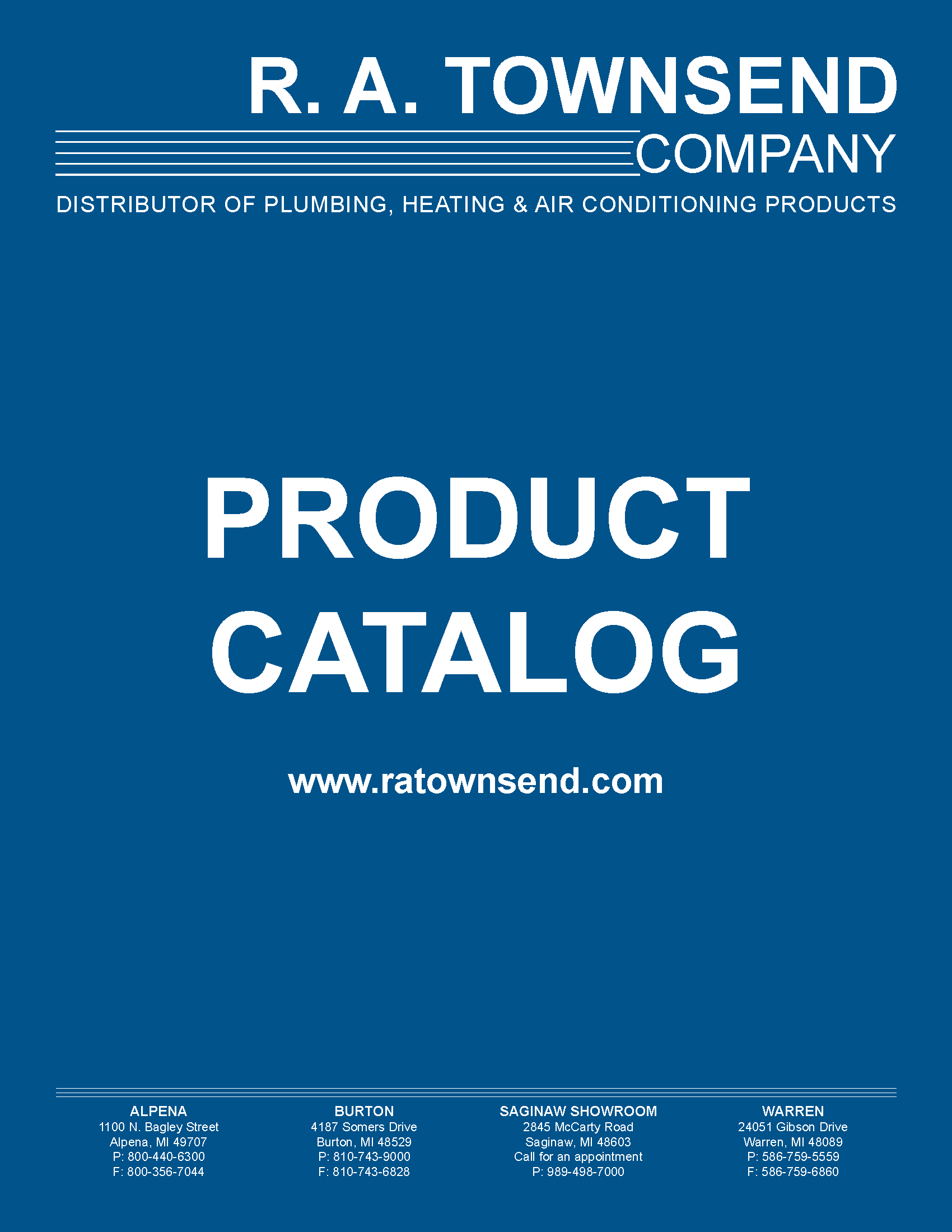 Catalog R. A. Townsend Company